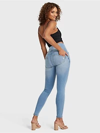 Freddy Women's Distressed High-Rise Sculpting Skinny Jeans