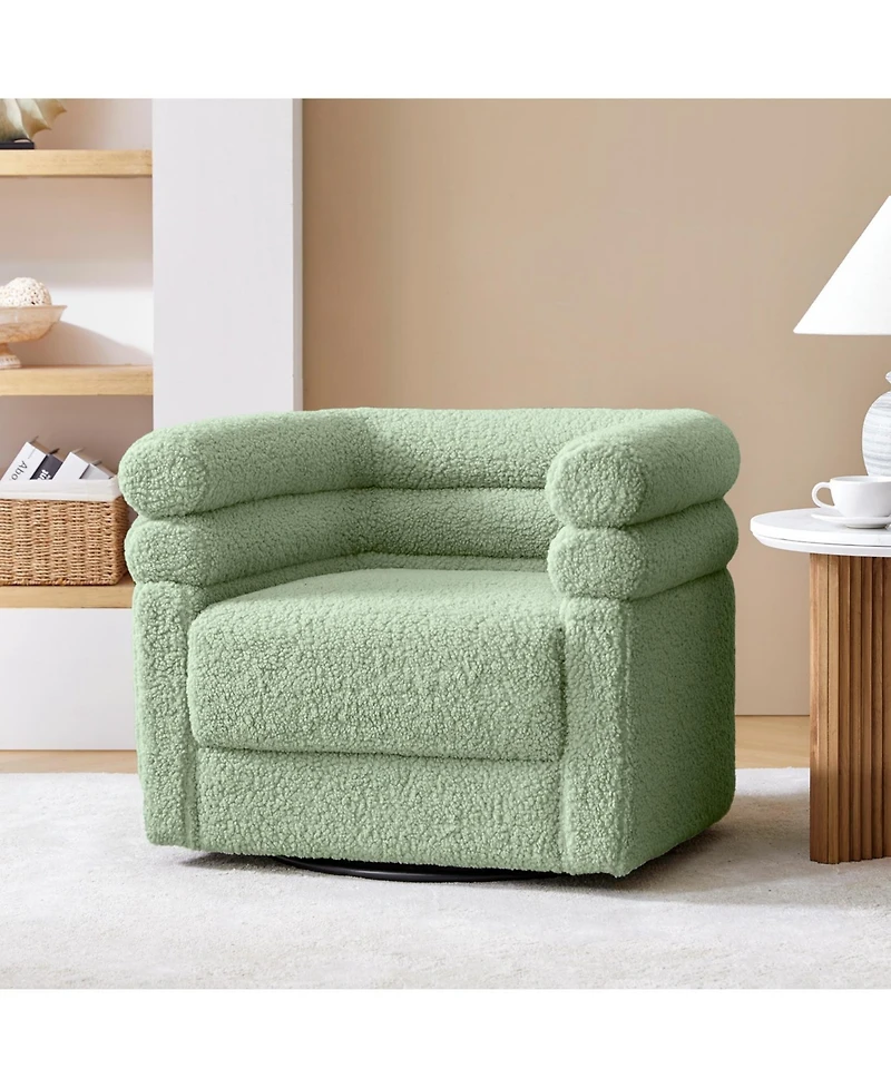 Donat Modern Swivel Barrel Swivel Chair
