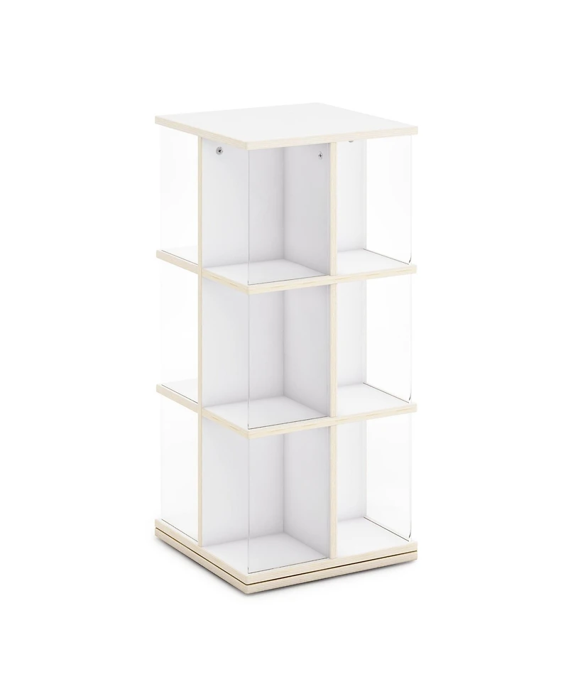 Guidecraft EdQ Rotating 3 Tier Book Display