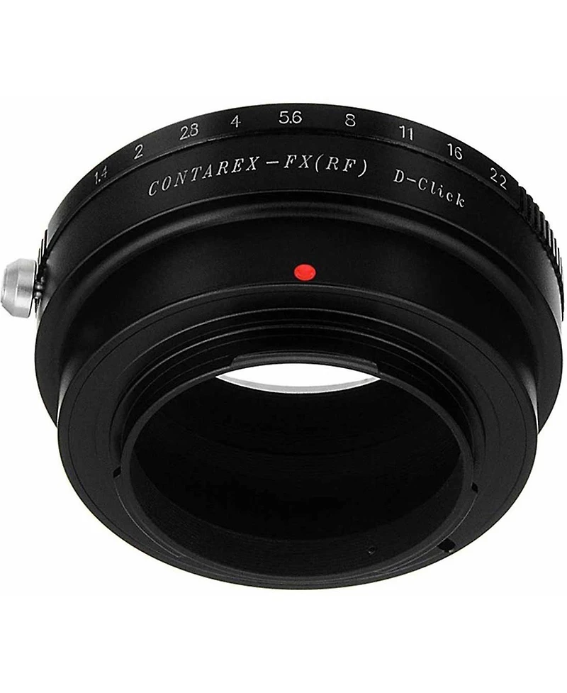 Fotodiox Mount Adapter with De-Clicked Aperture Control Dial for Contarex Lens to Fujifilm X-Mount Camera