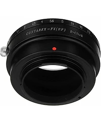 Fotodiox Mount Adapter with De-Clicked Aperture Control Dial for Contarex Lens to Fujifilm X-Mount Camera