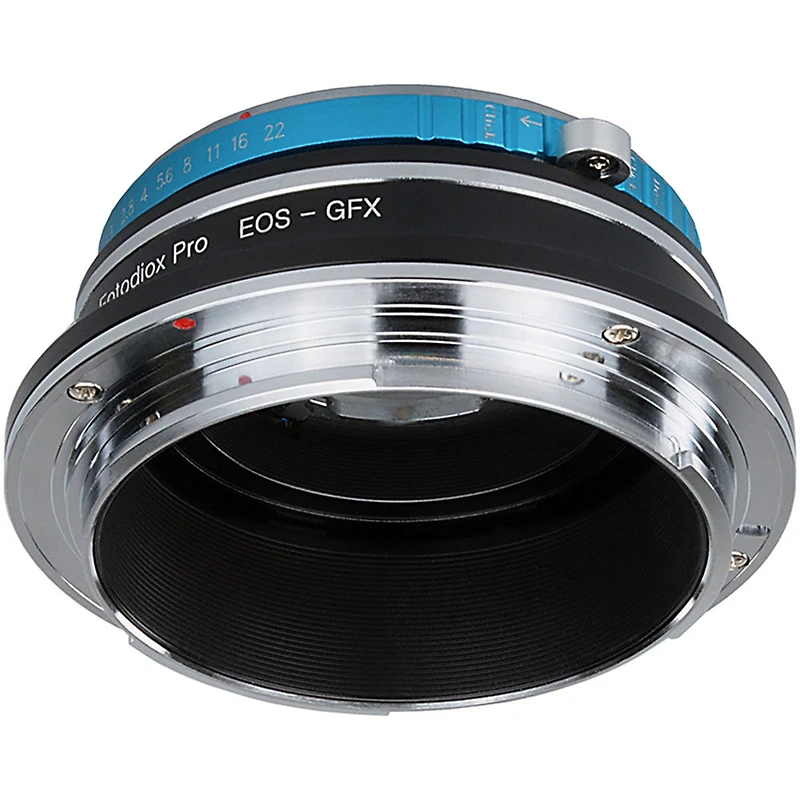 Fotodiox Pro Lens Mount Double Adapter for Voigtlander Bessamatic / Ultramatic Mount Slr & Canon Eos (EF / Ef-s) D/Slr Lenses to Fujifilm G-Mount Gfx