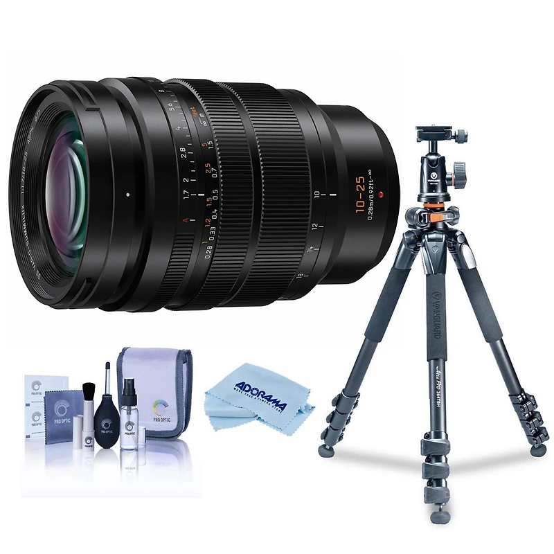 Panasonic Panasonic Lumix G Leica Dg Vario-Summilux 10-25mm F/1.7 Aspherical Lens for Micro Four Thirds Mount, Black
