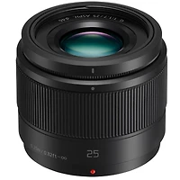 Panasonic Lumix G9II Mirrorless Camera with Lumix G 25mm f/1.7 Aspherical Lens, Bundle with 64GB Sdxc Memory Card, Shoulder Bag, Dmw-BLK22 Battery and