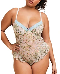 Adore Me Plus Brie Bodysuit Lingerie