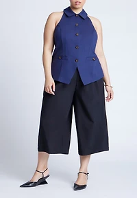 Eloquii Women's Halter Vest Top