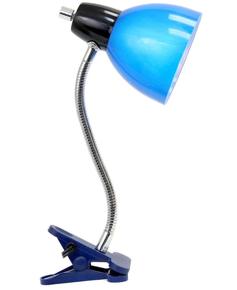 Creekwood Home 15.25" Plastic Basic Clip On Reading Light