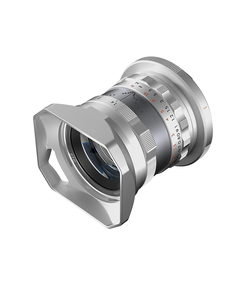 Thypoch Thypoch Simera 35mm f1.4 Ff Lens for Canon Rf, Silver