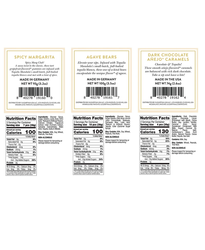 Sugarfina It's Time for Tequila Bundle, 2 Pieces