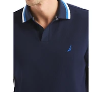 Nautica Men's Classic-Fit Johnny Collar Tipped Polo Shirt