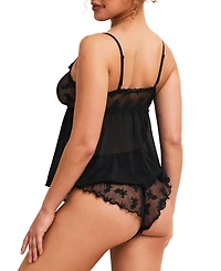 Adore Me Women's Seraphina Cami & Flutter Shorts Set Lingerie