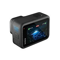 GoPro GoPro Hero12 Black Camera Bundle: Waterproof Action Cam with Go Pro Max Lens Mod 2.0 for HERO 12 Camera and 64GB Micro Sd Card for Ultimate Vide