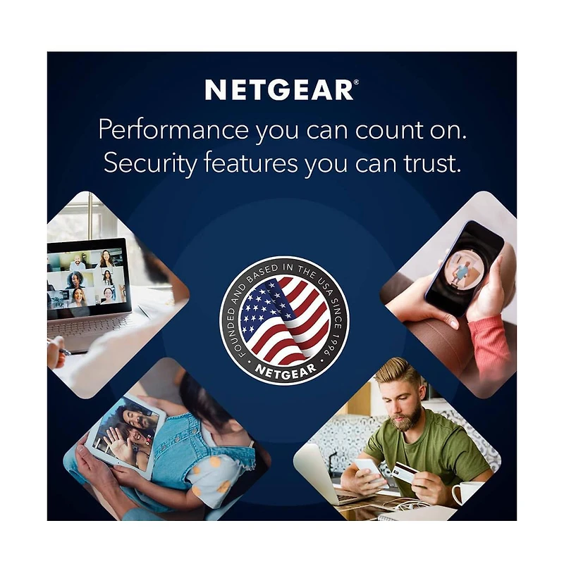 Nighthawk RS100 Dual-Band WiFi 7 Router