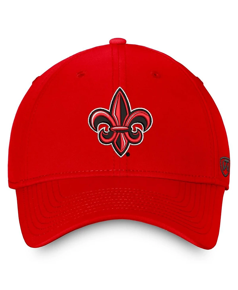 Top Of The World Men's Cardinal Louisiana Ragin' Cajuns Reflex 2.0 Logo Flex Hat