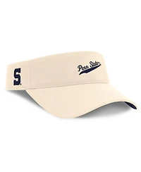 Nike Men's Natural Penn State Nittany Lions Primetime Ace Adjustable Visor Hat
