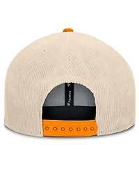 Fanatics Men's Cream Houston Dynamo Fc Tempo Corduroy Snapback Hat