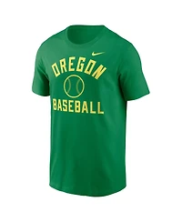 Nike Men's Green Oregon Ducks Essential Baseball Arch T-Shirt