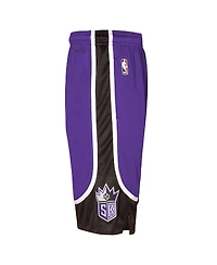 Nike Big Boys and Girls Purple Sacramento Kings 2024/25 City Edition Swingman Performance Shorts