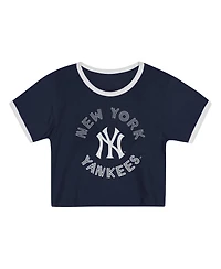 Outerstuff Toddler 2-Piece Navy New York Yankees Double Run T-Shirt and Shorts Set