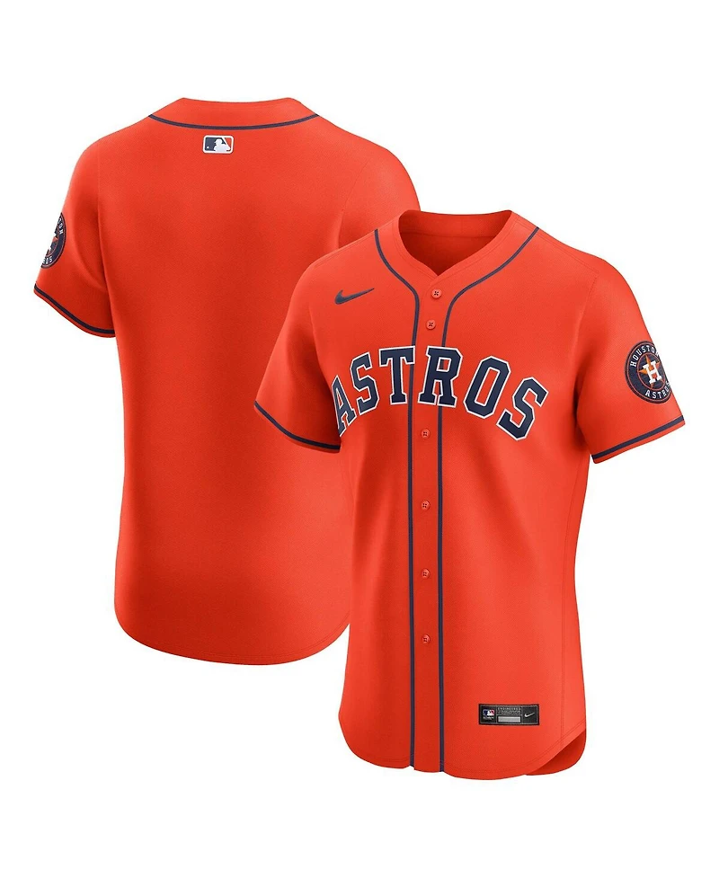 Nike Men's Orange Houston Astros Alternate Elite Jersey