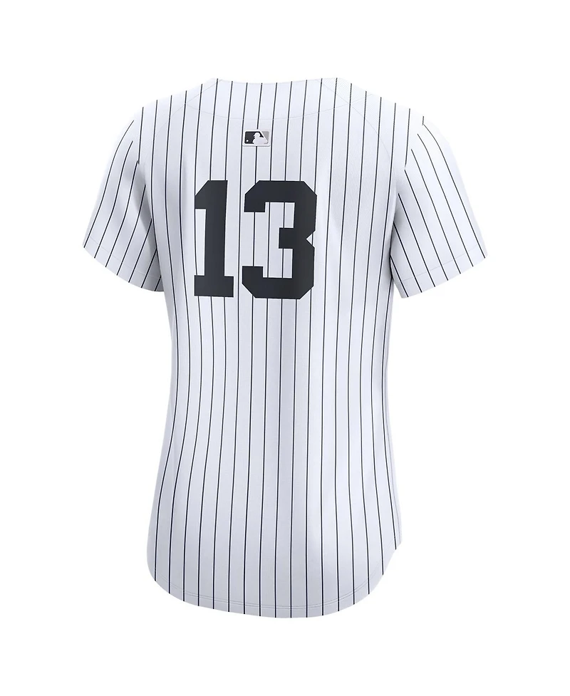 Nike Women's Jazz Chisholm Jr. White New York Yankees Home Limited Player Jersey