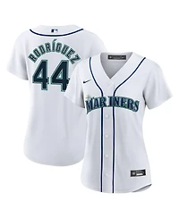Nike Women's Julio Rodriguez White Seattle Mariners Home Replica Player Jersey