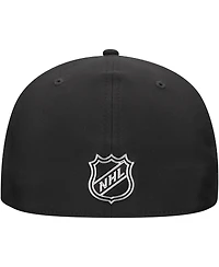 Fanatics Men's Black San Jose Sharks Training Camp Fitted Hat