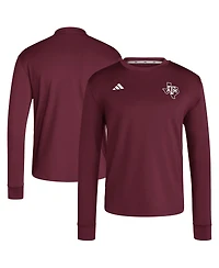 Adidas Men's Maroon Texas A&M Aggies Dugout Pullover Sweatshirt