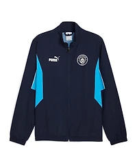 Puma Men's Navy Manchester City ftblARECHIVE Full-Zip Jacket