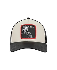 Ghostface Men's Character Art Adult White Trucker Hat