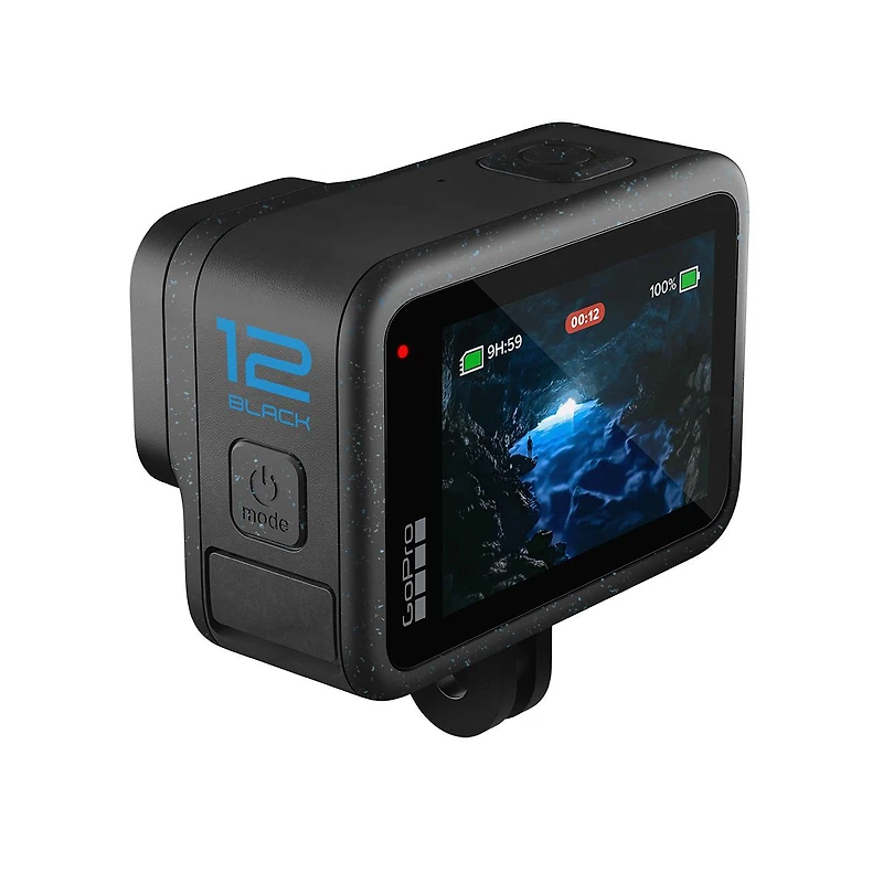 GoPro GoPro HERO12 Black Camera Bundle: Waterproof Action Cam with Go Pro Dual Battery Charger, & 2x GoPro Enduro Batteries, and 128GB Micro Sd Card f