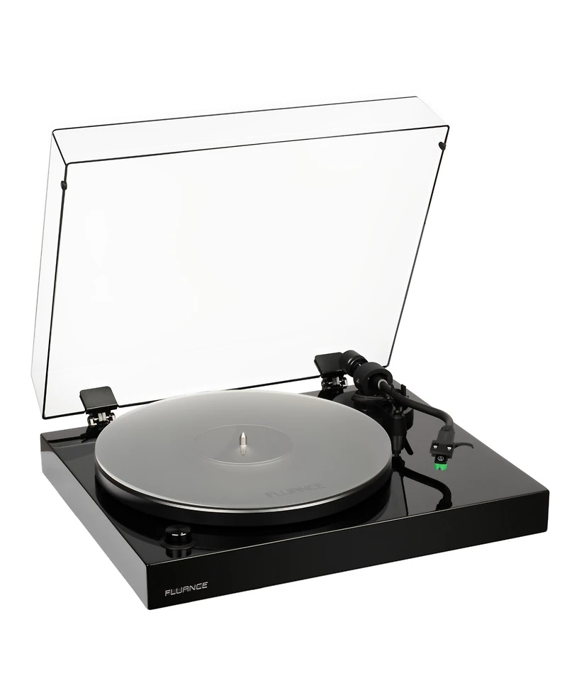 Fluance RT81+ Elite High Fidelity Vinyl Turntable Record Player, Audio Technica VM95E Cartridge, Anti-Resonant Platter, Acrylic Mat, Phono Preamp, Woo