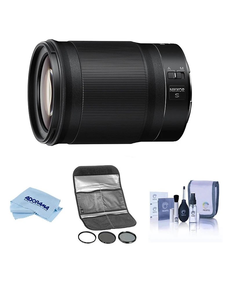 Nikon Nikkor Z 85mm f/1.8 S Lens for Nikon Z, Bundle with Hoya 67mm Digital Filter Kit Ii, Cleaning Kit, Cleaning Cloth