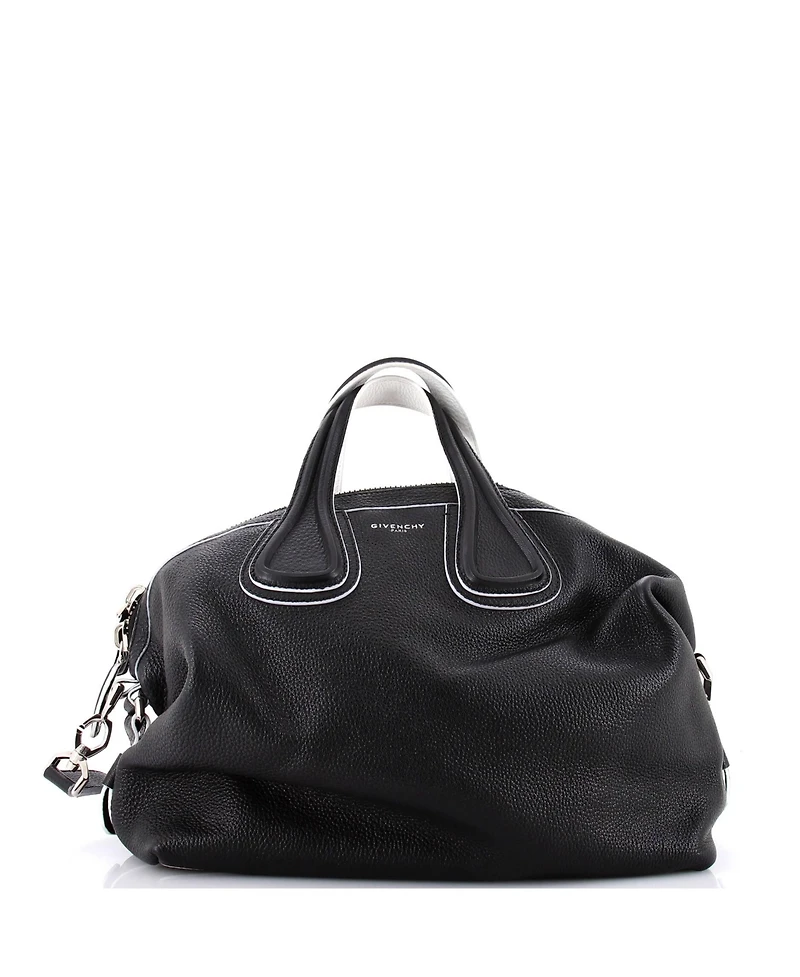 Pre-Owned Givenchy Medium Nightingale Satchel Waxed Leather