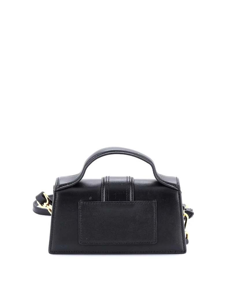 Pre-Owned Jacquemus Le Bambino Top Handle Flap Bag Leather