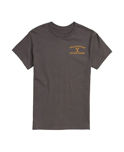 Airwaves Men's Yellowstone Logo Short Sleeve T-Shirt