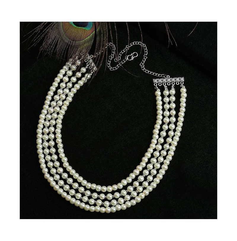 Sohi Women's Victorian Statement Necklace