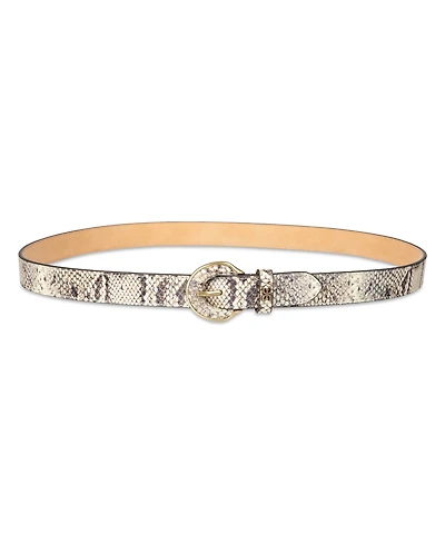 Sam Edelman Women's Leather Harness Buckle Belt