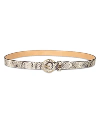 Sam Edelman Women's Leather Harness Buckle Belt