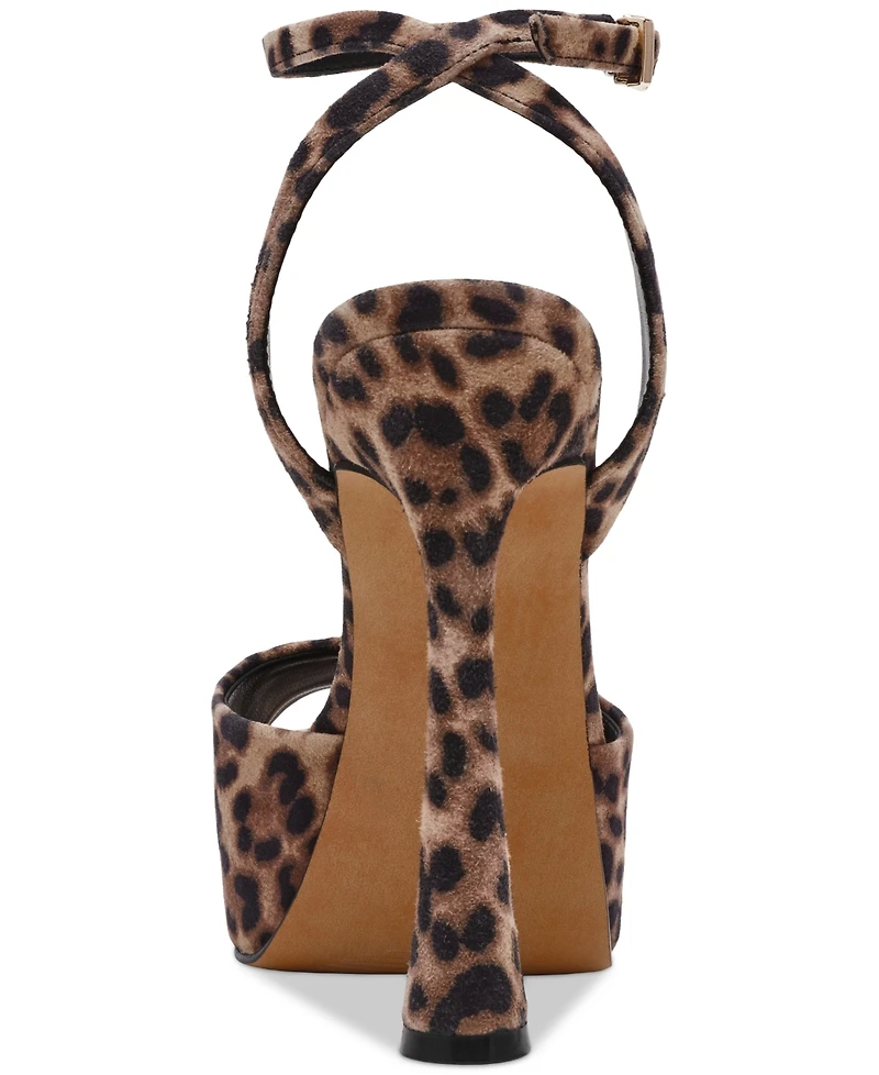 Steve Madden Women's Sass Two-Piece Platform High-Heel Dress Sandals