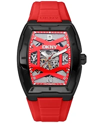 Dkny Men's Urban Automatic Silicone Strap Watch