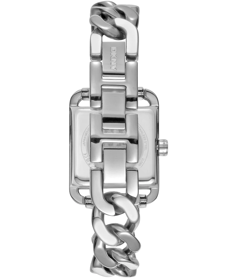 Dkny Women's City Glitz Stainless Steel Bracelet Watch, 35mm