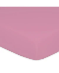 The Peanutshell Fitted Crib Sheet Set, Daisy, 4 Pack