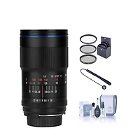 Venus Laowa 100mm f/2.8 2x Ultra Macro Apo Lens for Nikon F, Bundle with ProOptic 67mm Filter Kit, Cleaning Kit, Lens Cap Tether