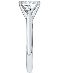 Igi Certified Diamond Emerald-Cut Solitaire Ring (1 ct. t.w.) in Platinum or 18k Gold
