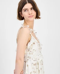 And Now This Women's Ruffled Babydoll Mini Dress, Exclusively at Macy's