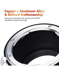 K&F Concept M11115 Nikon Ai Lenses to Fujifilm X Lens Adapter Ring