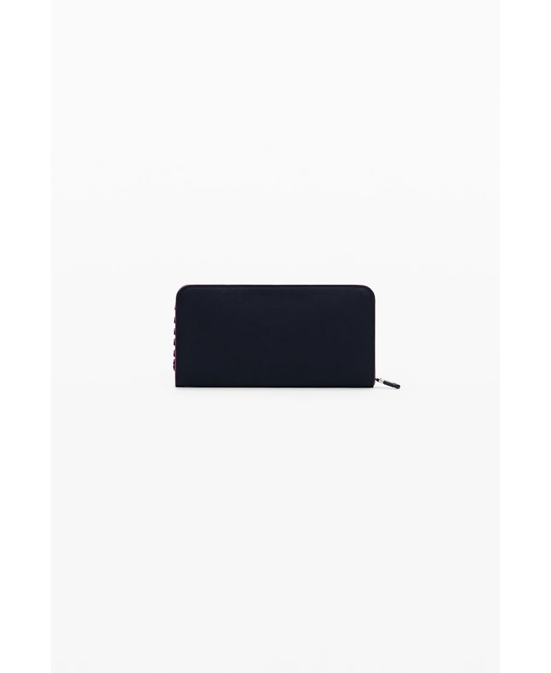 Desigual Women's Medium wallet with detachable leather-effect