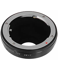 Fotodiox Mount Adapter for Olympus Om Mount 35mm Lens to C-Mount Cine and Cctv Camera, 1" Screw Mount