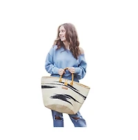 Balance Peace Handmade Sisal Straw Basket Tote Bag